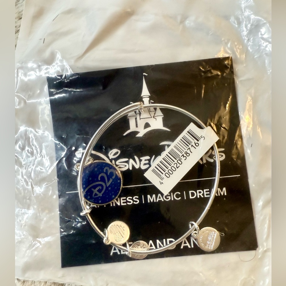 NWT *Discontinued* Alex and Ani Disney D23 Expo Charm Bangle